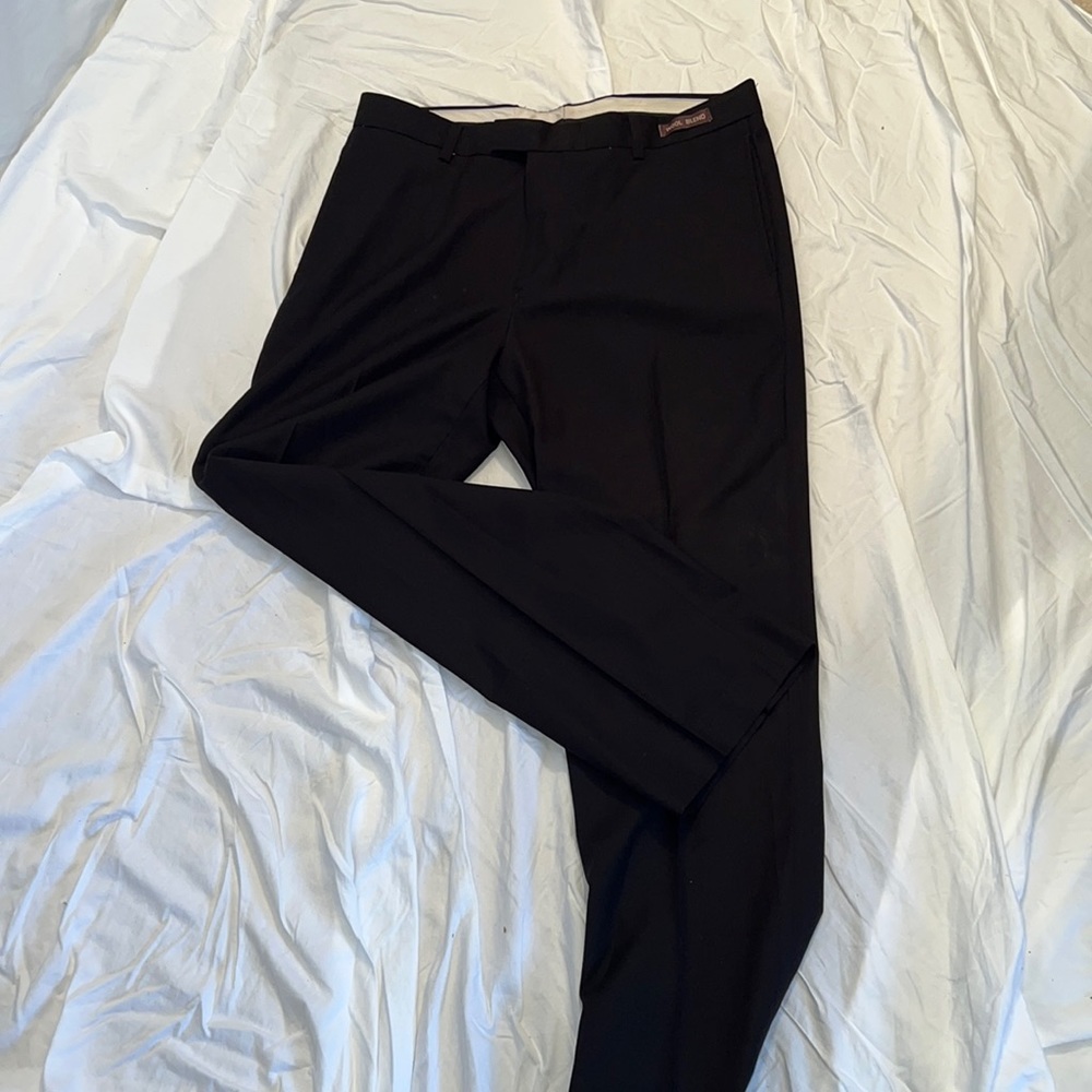 James Tattersall Mens Black Pant Size 32